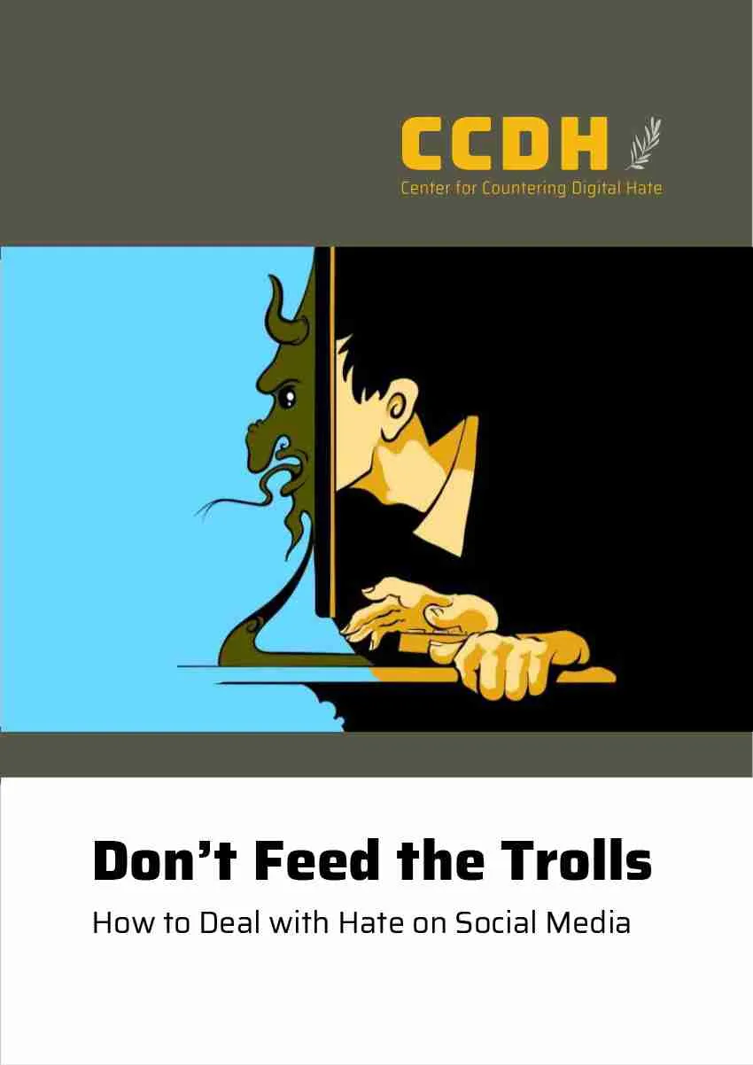 Don't feed the trolling: rethinking how online trolling is being defined  and combated