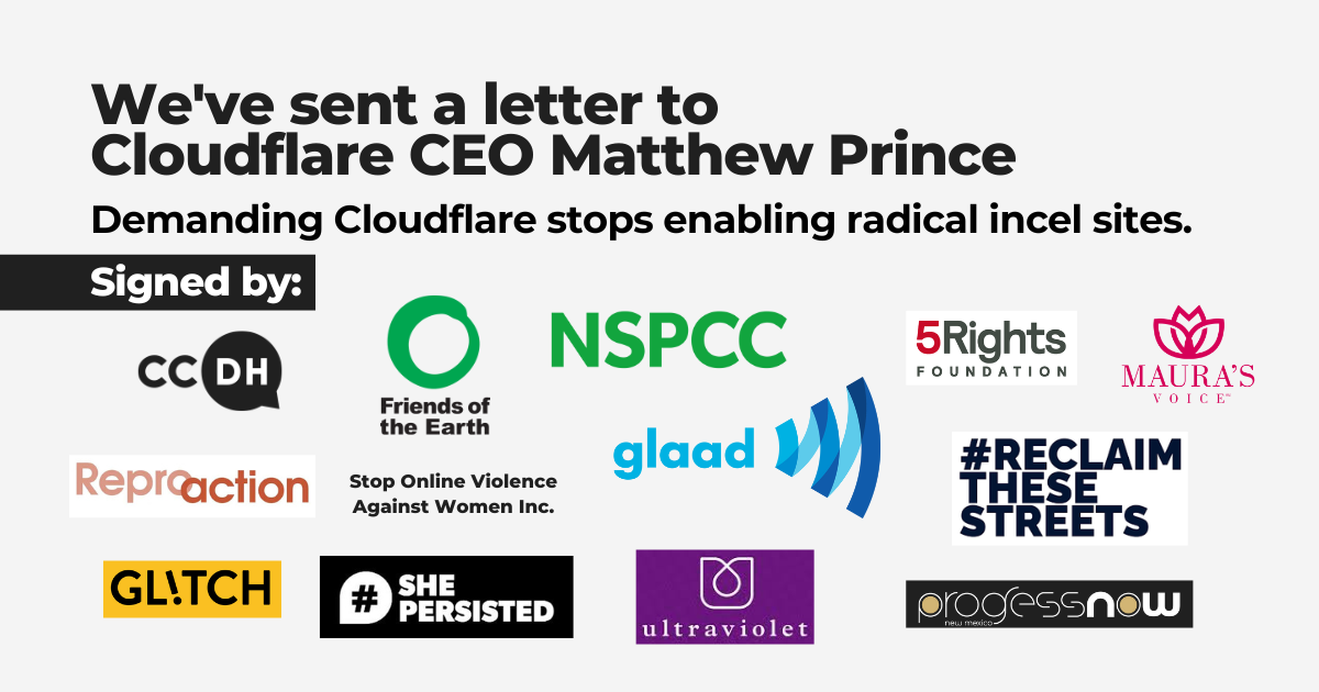 We sent a letter to Cloudflare CEO Matthew Prince