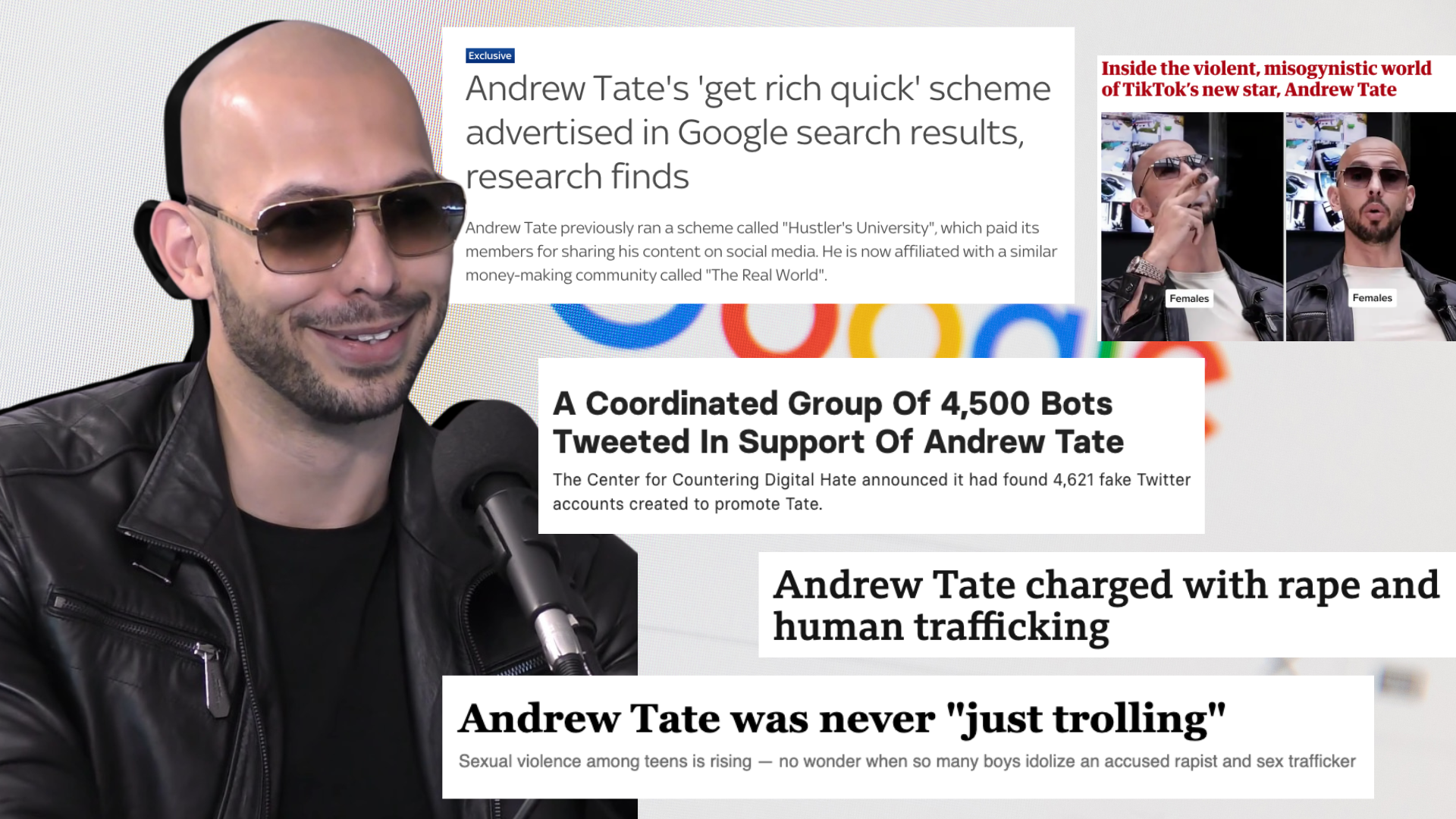 Andrew Tate Sunglasses: The Eyewear Choice of a Criminal