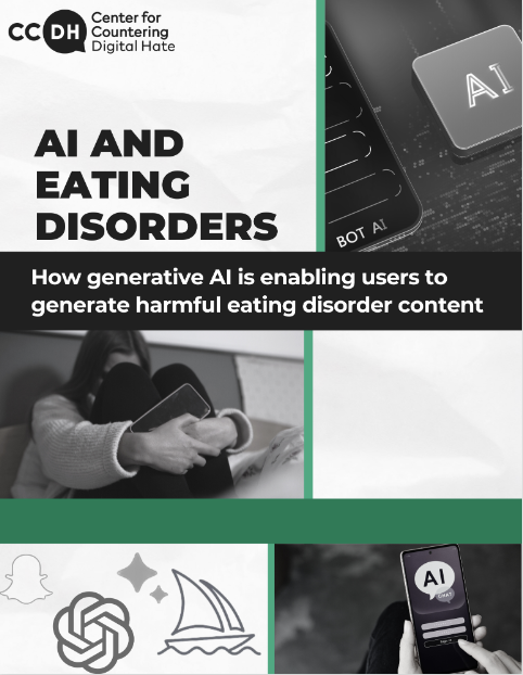 AI and eating disorders report cover