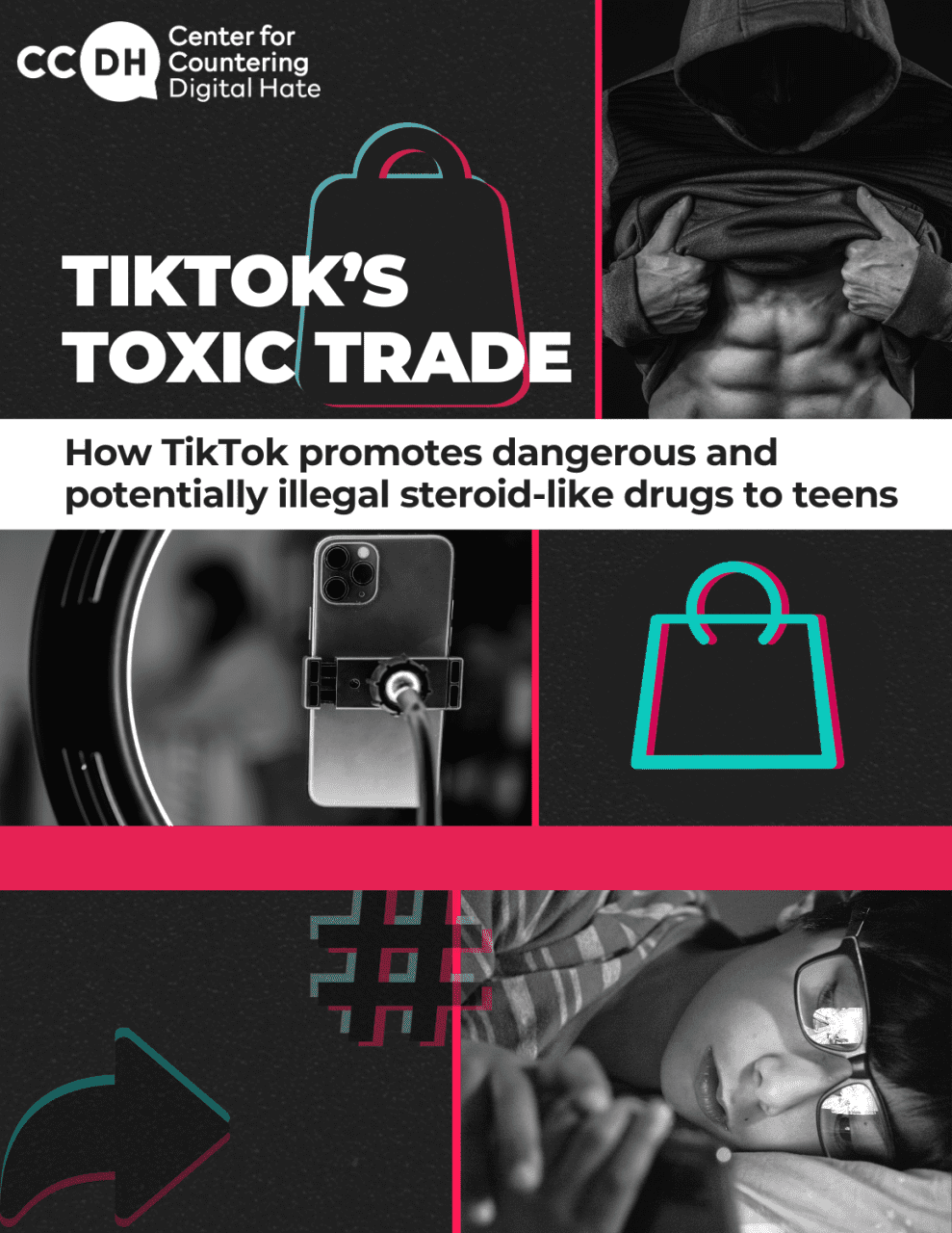 TikTok's Toxic Trade: How TikTok promotes dangerous and potentially illegal steroid-like drugs to teens. New report
