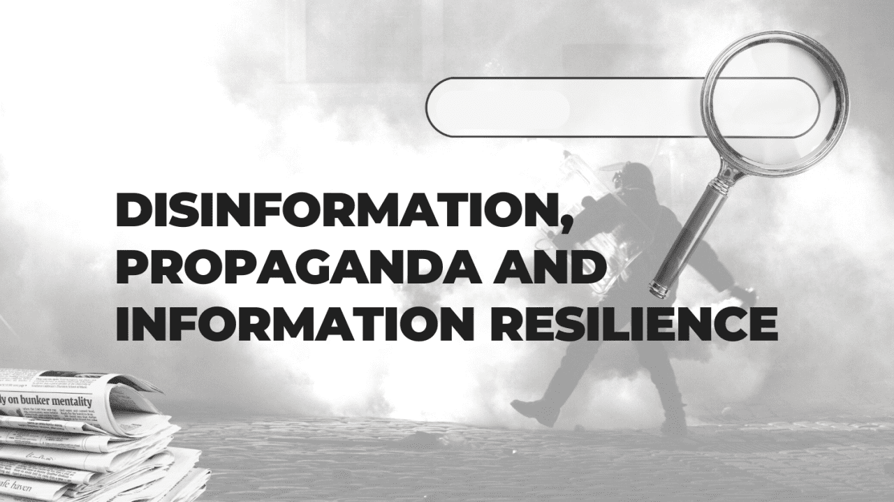 Disinformation, propaganda and information explainer cover