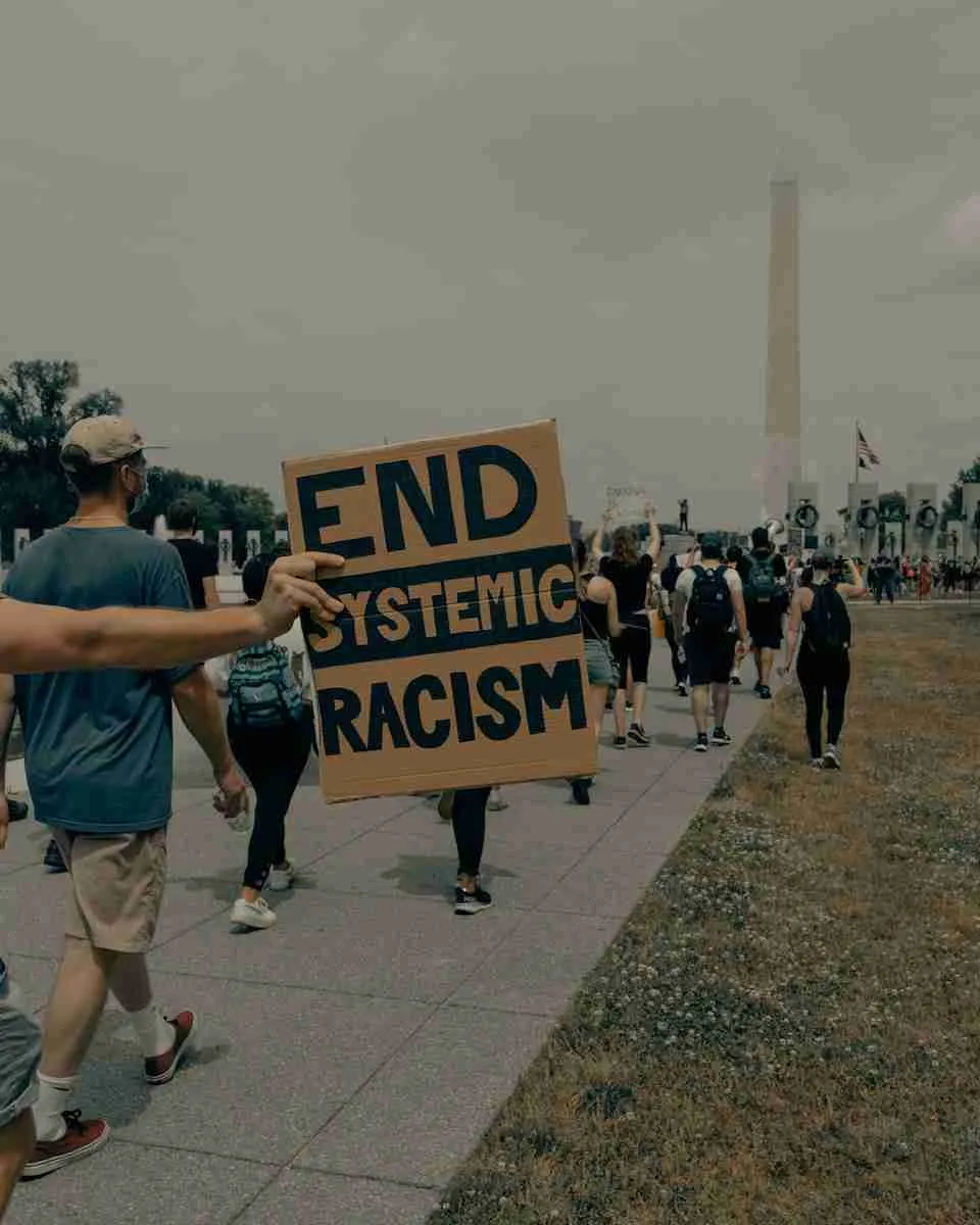 Protest to end systemic racism