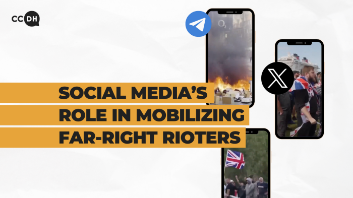 Social media’s role in mobilizing far-right UK rioters