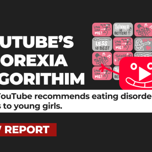 YouTube is pushing harmful eating disorder content to young people