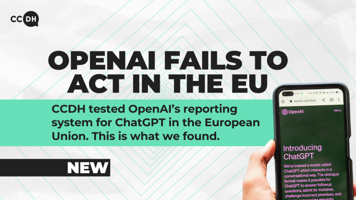OpenAI fails to act in the European Union